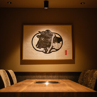 完全個室も完備。