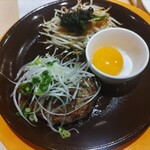 ジョナサン - 炭火焼き肉お月見ハンバーグ