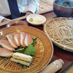 吉祥庵 - 鴨汁ざる（1,600円）