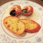 グリル マルヨシ - ①エスカルゴブルゴーニュ産使用
      (ボキのオードブル)