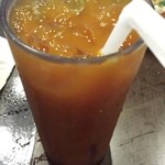 Mr. Choi Kitchen - アイスティー、砂糖入りで甘い・・・