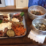 くう食堂 - よくばりプレート800円、豪華！