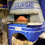 da GIORGIO - 内観　素敵なピザ窯