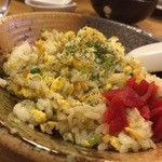 鳥ふじ - ネギ炒飯