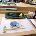 松下 - テーブル風景。