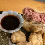割烹食堂 かいね - 料理写真:中は半生です