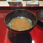 鮨けんすけ - お味噌汁
