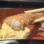 レストランミヤコ - 小海老フライUP