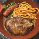 レストランミヤコ - 洋食弁当　ハンバーグ