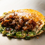 錦わらい - 【九条ねぎ焼】牛すじ