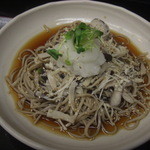 立喰そば きうち - 14-11　きのこおろし蕎麦