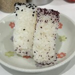 長浜ラーメン 一心亭 - おにぎり2個