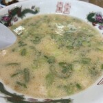 長浜ラーメン 一心亭 - 替玉待ち