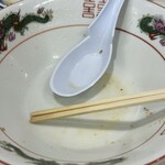 長浜ラーメン 一心亭 - 完食完飲！