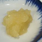 長浜ラーメン 一心亭 - ニンニクもスタンバイOK