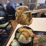 立喰いそば酒処 つきじ亭 - ミニ天丼セット