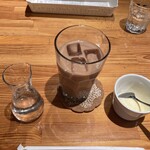 Hase - アフターのミニデザート&アイスミルクティー