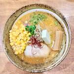 自家製麺 らーめん工房 縁 - 味噌コーンバタ－ラーメン