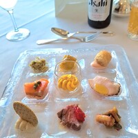 スターゲイト - 9種の一口前菜盛り合わせ