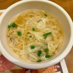 ブロンコビリー - 料理写真:ランチの玉子スープ