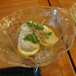 美味しい炭火焼き居酒屋 金魚 - ホタテのカルパッチョ