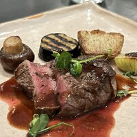 レストラン　ノリ　エ　ノジ - ◆Viande
                    熊本県馬刺しロースのローストに旬の秋野菜