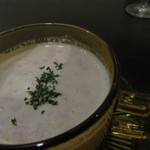 LE BON - 本日のスープ（牡蠣のクリーム仕立て）