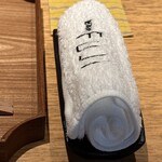 日本料理FUJI - 刺しゅう入りおしぼり