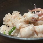 日本料理FUJI - 人道烏賊と大蒜の炒めご飯