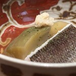 日本料理FUJI - 丸茄子の焼き浸しとカマス