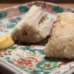 日本料理FUJI - 赤むつとあさはた蓮根のおかき揚げ