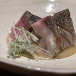 日本料理FUJI - 鯖のオイル蒸し鯖味噌仕立て