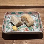 日本料理FUJI - 赤むつとあさはた蓮根のおかき揚げ