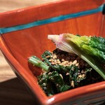 日本料理FUJI - 菜の花のお浸し