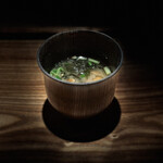 日本料理FUJI - なめこの味噌汁