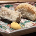日本料理FUJI - 赤むつとあさはた蓮根のおかき揚げ