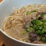 日本料理FUJI - 藤枝産天然鼈と天城軍鶏に色々な魚と蛤出汁のラーメン