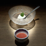 日本料理FUJI - 酒粕のババロアに味醂の古酒と山崎の12年ブレンド