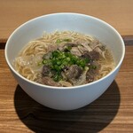 日本料理FUJI - 藤枝産天然鼈と天城軍鶏に色々な魚と蛤出汁のラーメン