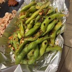 鉄板屋 いっちゃん - 焼き枝豆