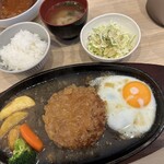 手作りハンバーグ フレンズ - ハンバーグランチ しょうがソース