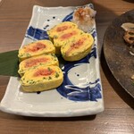 炉ばた 暁 - 紅生姜だし巻き卵