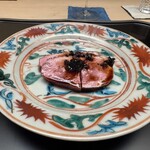 徳ㇵ本也 - ◆河内鴨の炭焼き
      香茸のソース