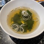 焼肉スエヒロ館 横浜鶴見店 - ミックス焼肉ランチ(スープ)