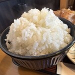 定食 くぅべ - ご飯大盛り