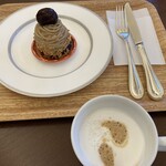 ペストリーカフェ パティステージ - パスタランチのデザート