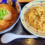 あじへい - 炒飯ランチ（味噌　麺一玉）　税込み1000円