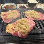 焼肉横山 - ネギ塩タン