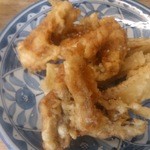 まるしん - 大盛穴子天　熱々これは旨かった～