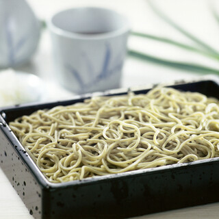 This is a rare soba made with domestic buckwheat flour.